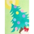 Peel 'N Stick Sand Art Board #23 - Christmas Tree